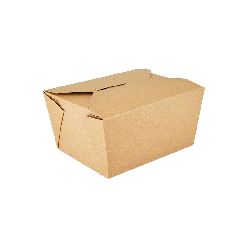 Kraftpapir Take-out Box Matbeholder