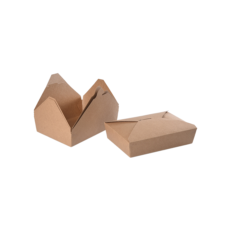 Kraftpapir Take-out Box Matbeholder
