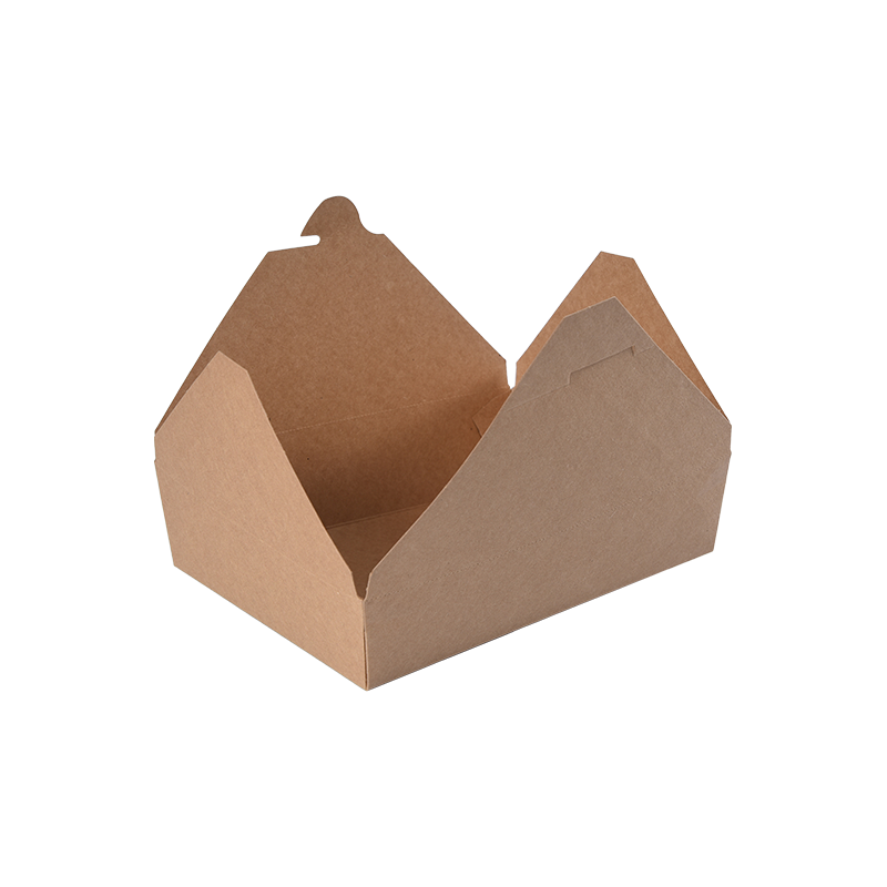 Kraftpapir Take-out Box Matbeholder