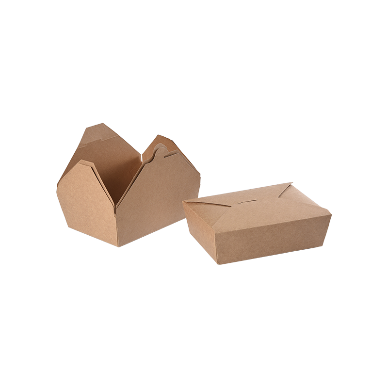 Kraftpapir Take-out Box Matbeholder