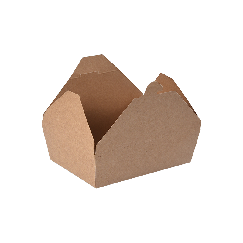 Kraftpapir Take-out Box Matbeholder