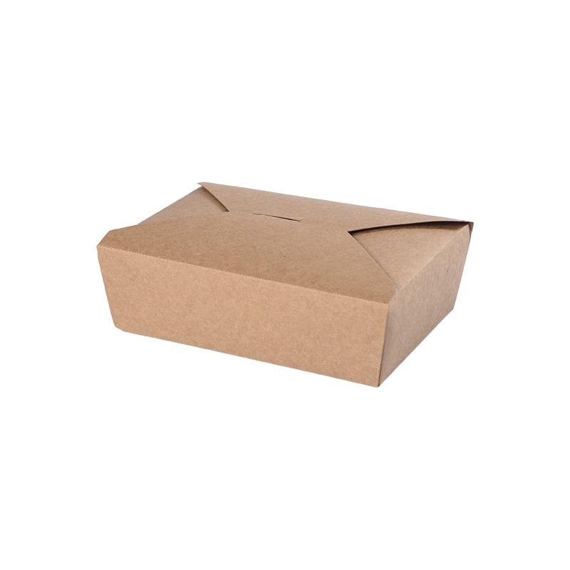 Kraftpapir Take-out Box Matbeholder