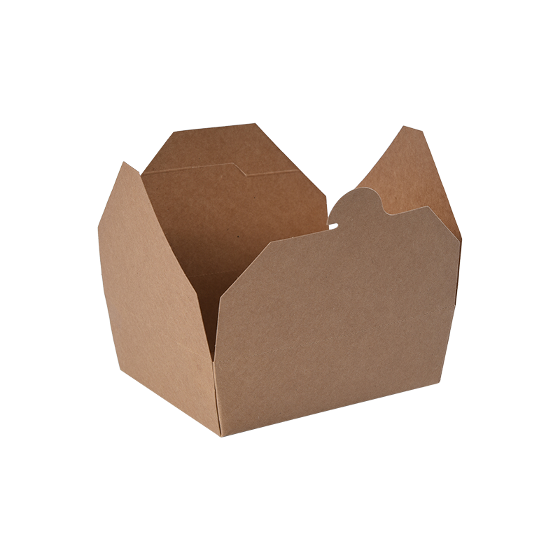 Kraftpapir Take-out Box Matbeholder