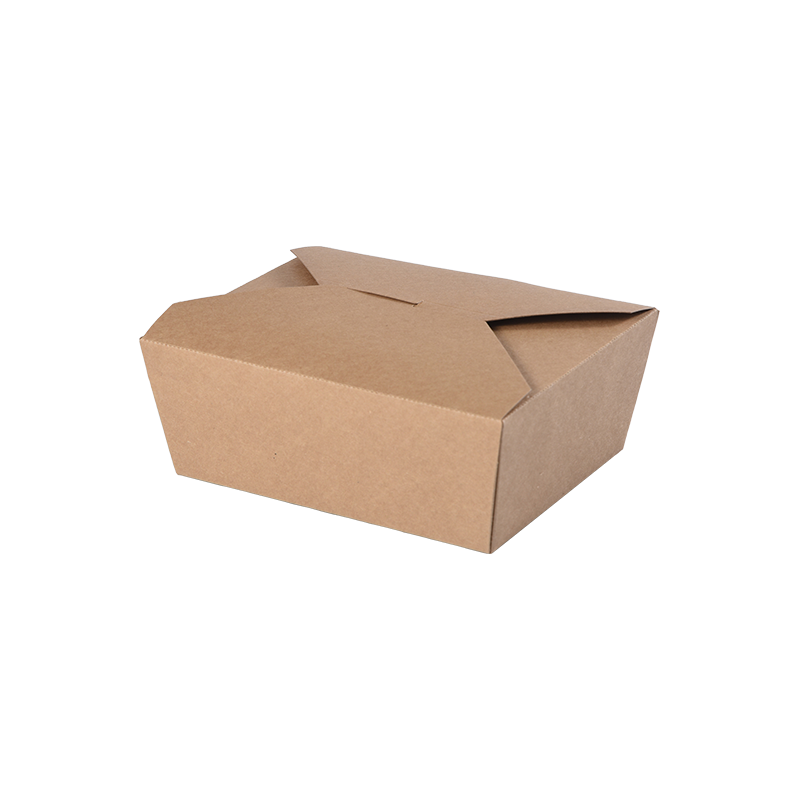 Kraftpapir Take-out Box Matbeholder