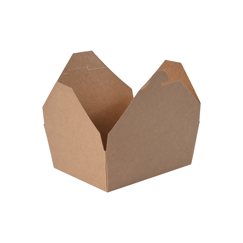 Kraftpapir Take-out Box Matbeholder