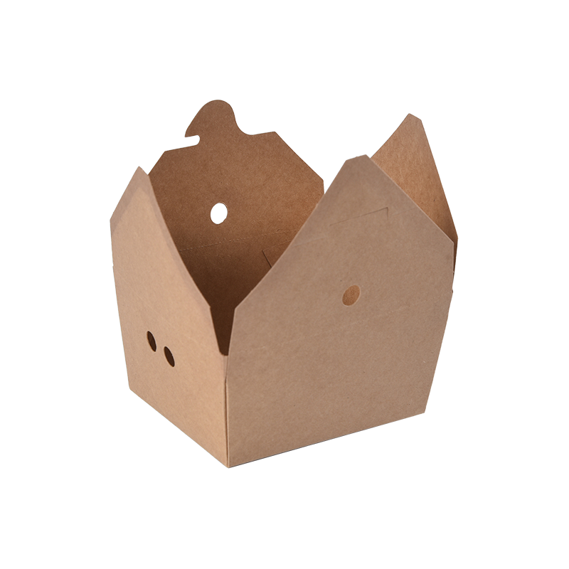 Kraftpapir Take-out Box Matbeholder