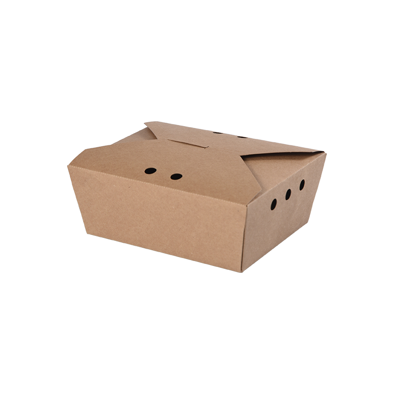 Kraftpapir Take-out Box Matbeholder