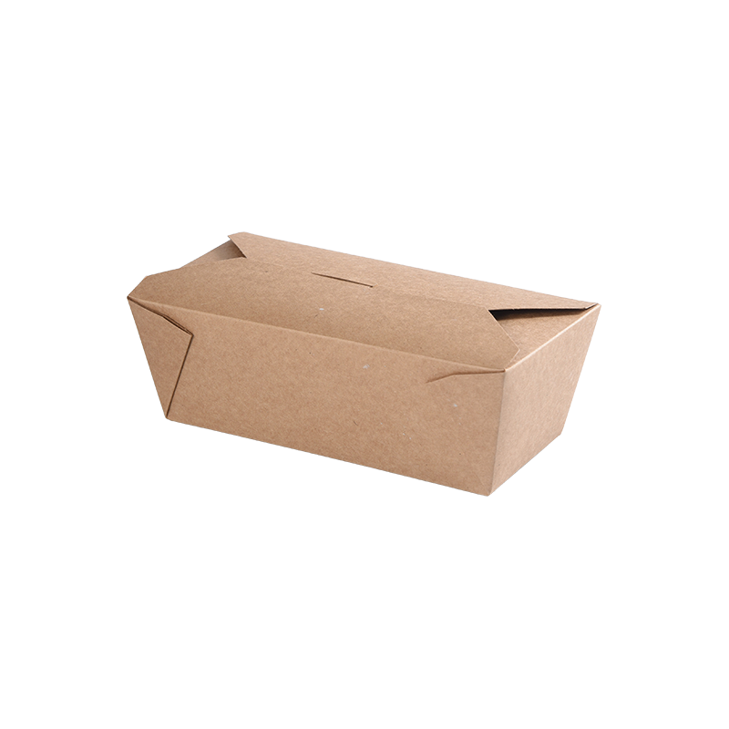 Kraftpapir Take-out Box Matbeholder