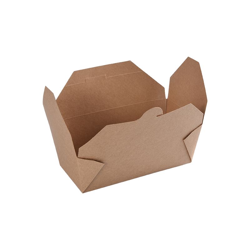 Kraftpapir Take-out Box Matbeholder
