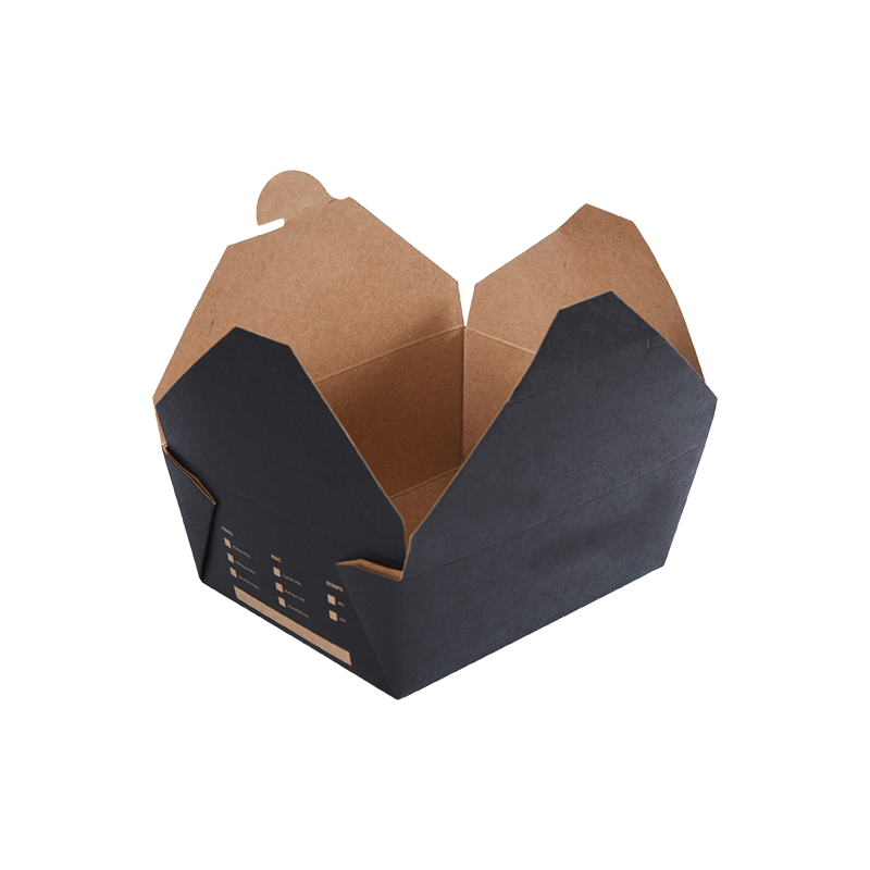 Kraftpapir Take-out Box Matbeholder