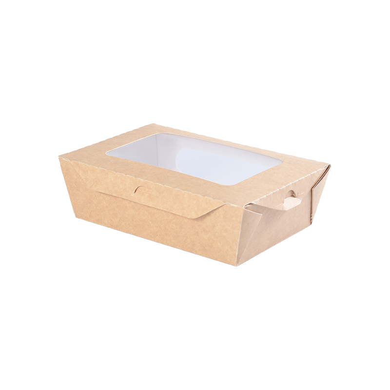 Dobbel polybelagt papp Engangsskål for takeaway-papir