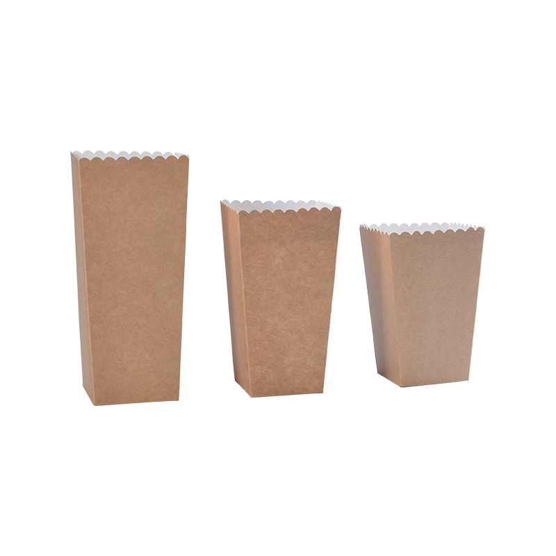 Kraft popcornbokser, mini popcornbokser for filmkveldsdekorasjoner