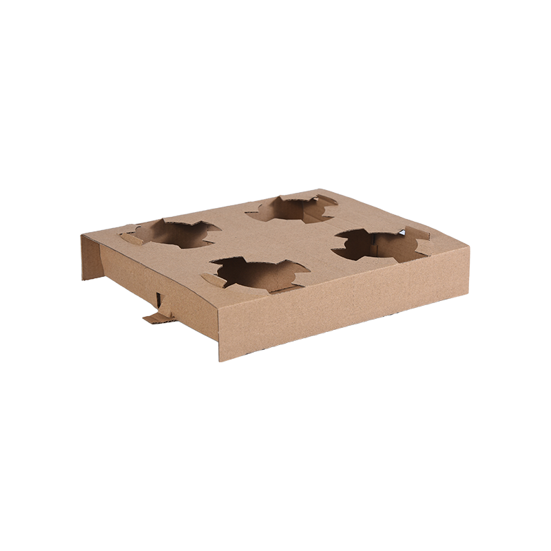4 koppbrettholdere for varme og kalde drikker – sammenleggbar, slitesterk og koppholder for takeaway, festivaler, kaffebarer og arrangementer
